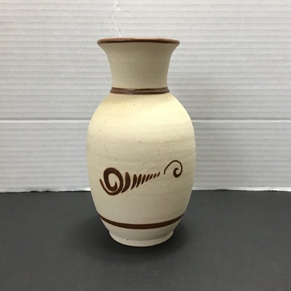 Retro Mexican Tonalá Vase with Little Bird - Picture 3 of 7